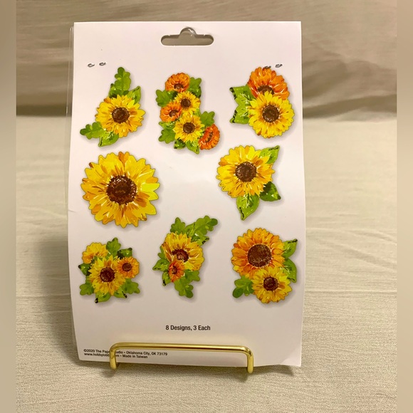 41 pc The Paper Studio Stickabilities  Sunflower Stickers - Picture 3 of 4